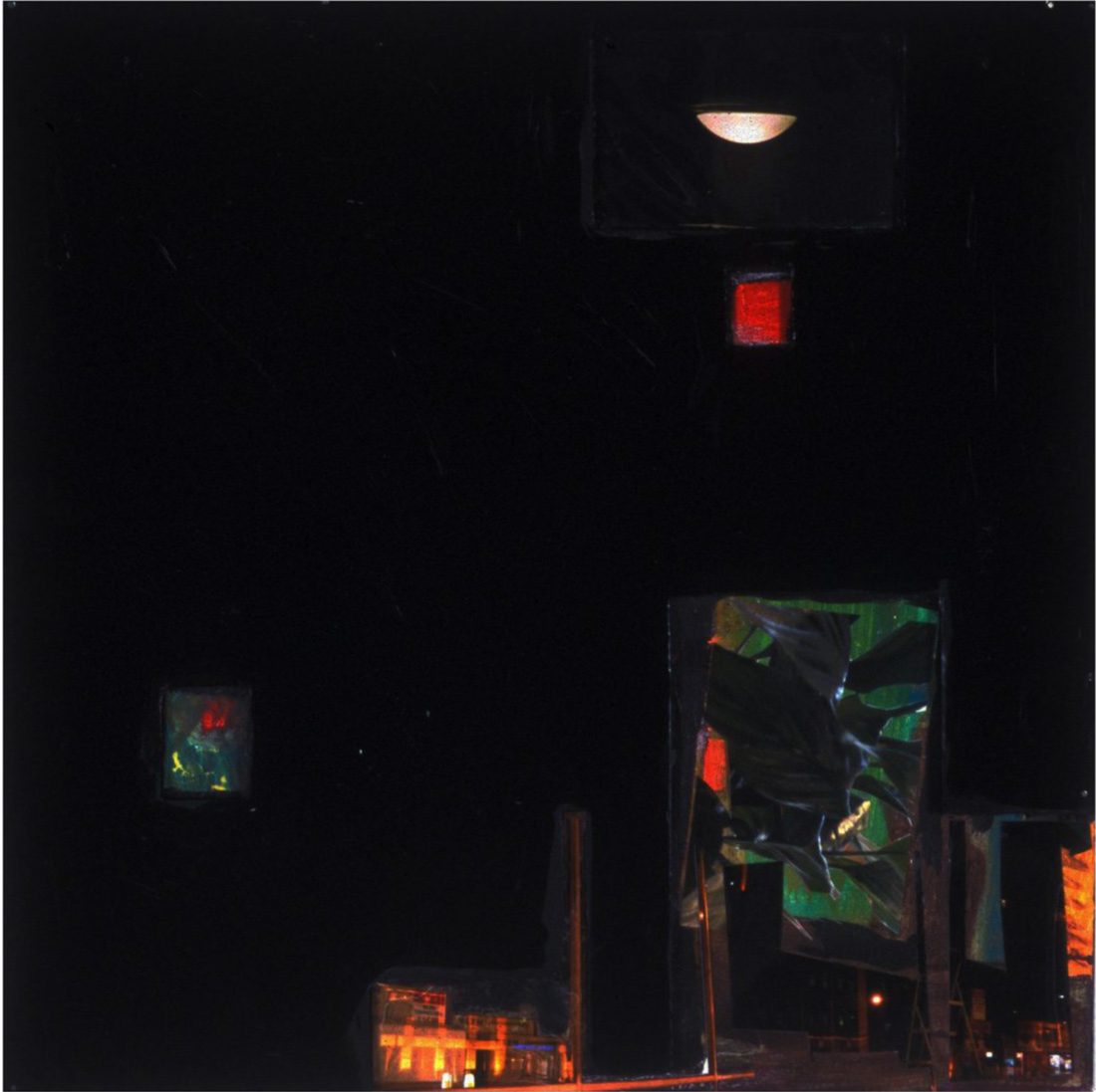 Chelsea College Courtyard in the Night