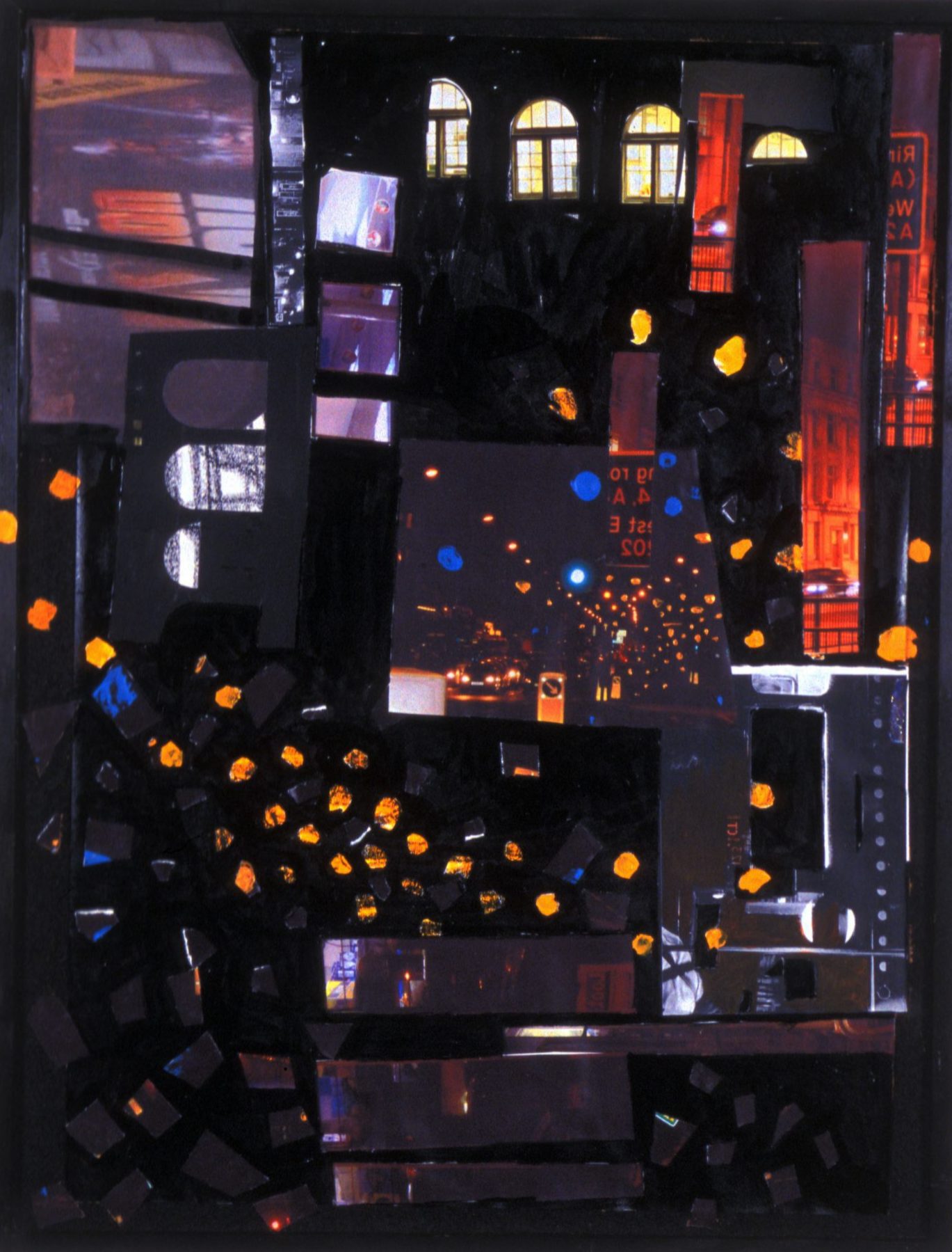 Chelsea College Courtyard in the Night II